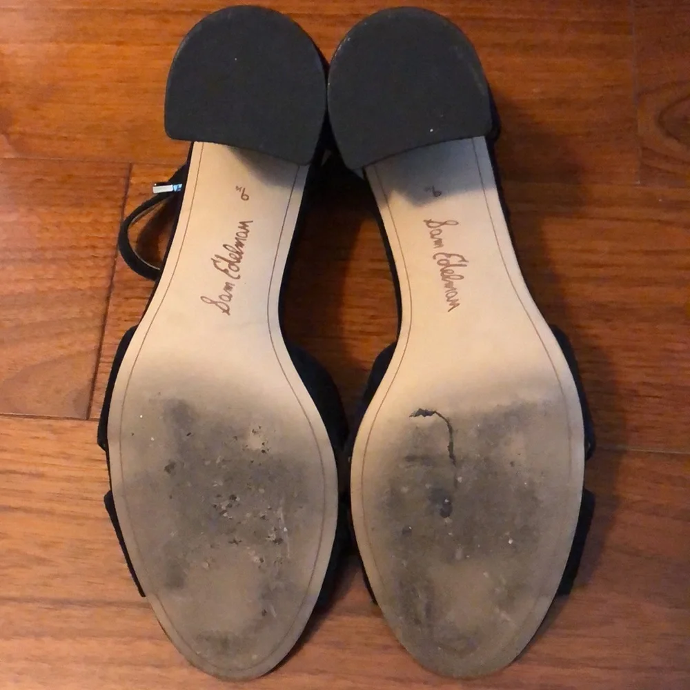 Sam Edelman Orlane heel in black suede - Picture 6 of 6